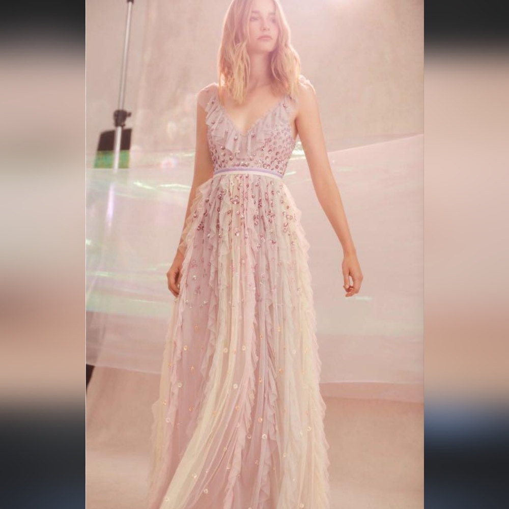 BHLDN Needle & Thread Dress size US 6 $600 - Picture 2 of 16